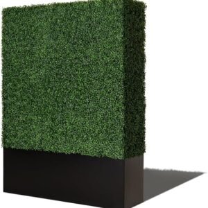 Artificial Boxwood Hedge WallGreenery Fake Faux Grass Backdrop Divider with.jpg