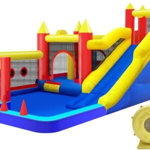 Bounce HouseInflatable Bouncer with Air Blower for Kids 3 10Outdoor and.jpg