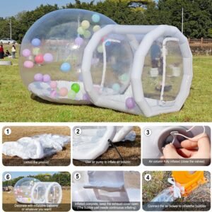 Inflatable Bubble Balloon House Inflatable Tent Bubble House 10ft Dome.jpg
