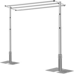 JiangRong 10x10Ft Three Crossbar Backdrop Stand Heavy Duty Adjustable.jpg