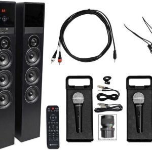 Rockville All in one Bluetooth Home TheaterKaraoke Machine System w2 Mics.jpg