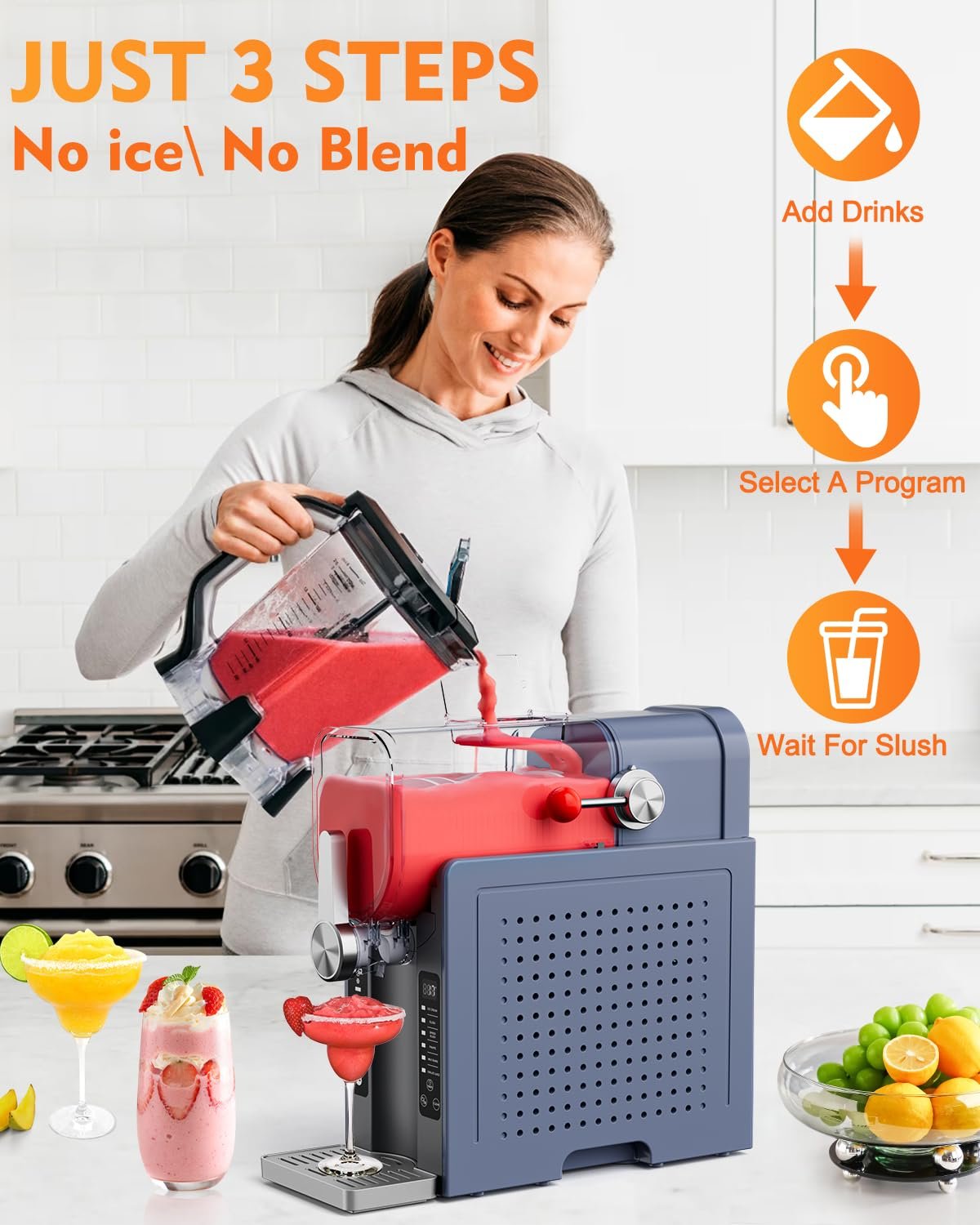 Slushie Machine No Ice Needed Slushy Maker for Home Real Time Temp Display Auto Clean 6 Preset Frozen Margaritas Cocktails Frappes Ice Cream Smoothies MilkshakesSummer Parties Blue.jpg