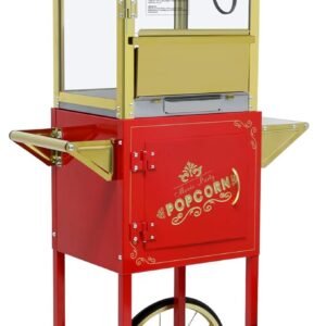 12 oz Popcorn Machine With CartVintage Style Popcorn Maker Machine.jpg