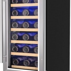15 Inch Wine Cooler Refrigerator 30 Bottle Wine Fridge with.jpg