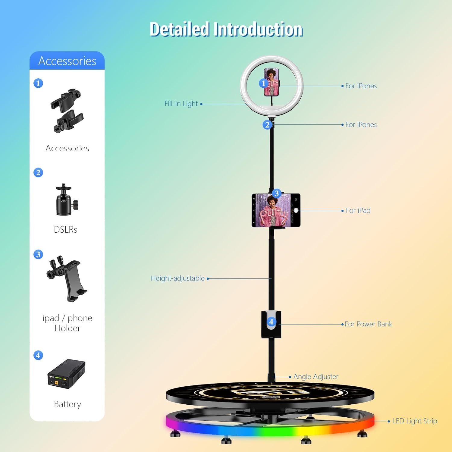 1752066796 360 Photo Booth Machine with Flight Case for PartiesLight Box RGB 27in 22.5in Flight Case.jpg