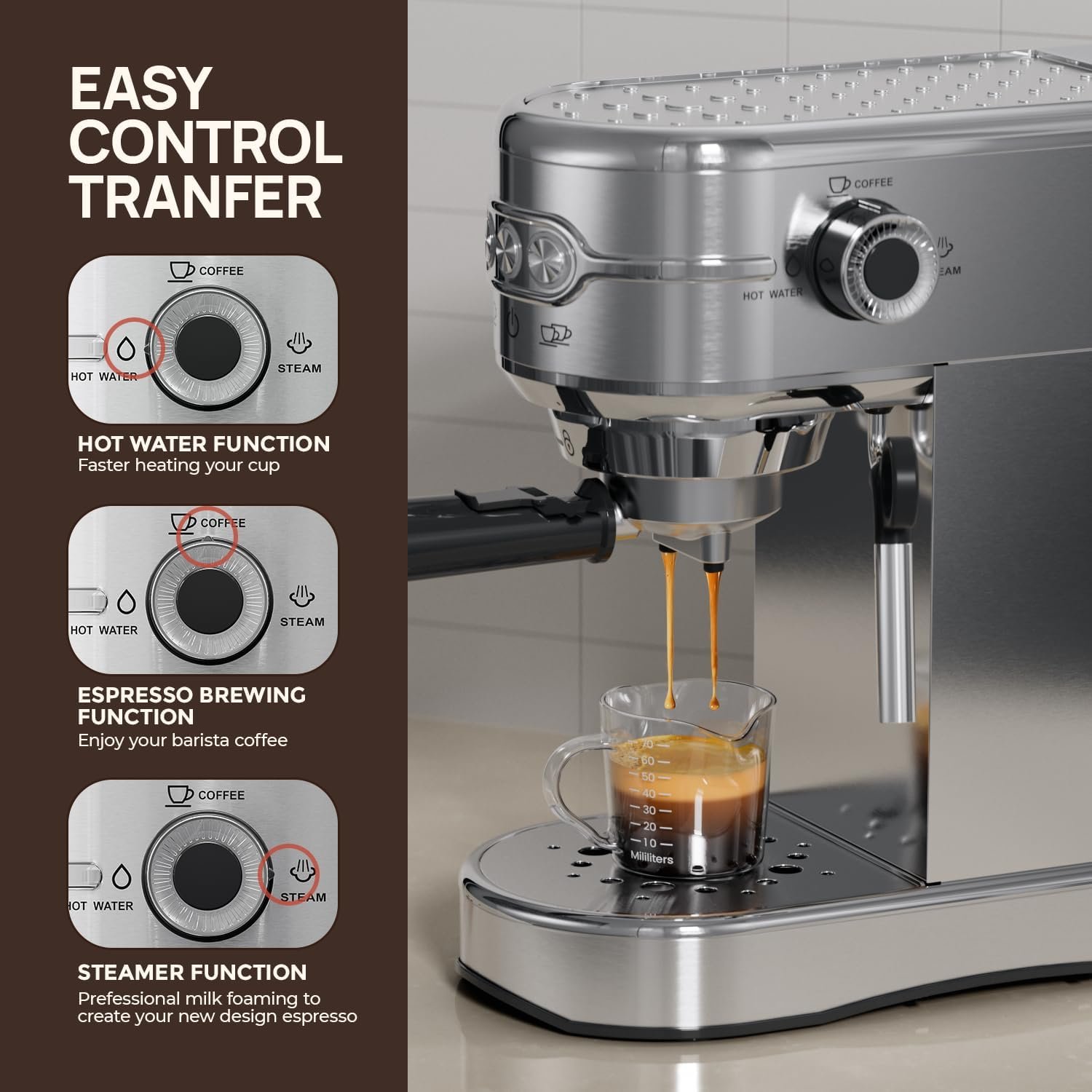 1752293592 Espresso Machine 20Bar Coffee Maker with Foaming Steam Wand 1450W Compact Semi Automatic Espresso Maker with 35Oz Removable Water Tank for Latte Cappuccino for Kitchen Home.jpg