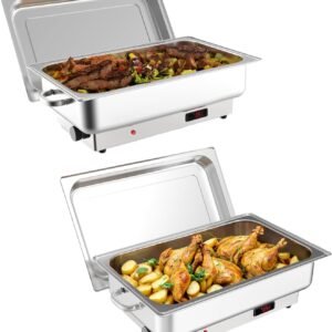 2 Pack Electric Chafing Dish Buffet Set 9QT Buffet Servers.jpg