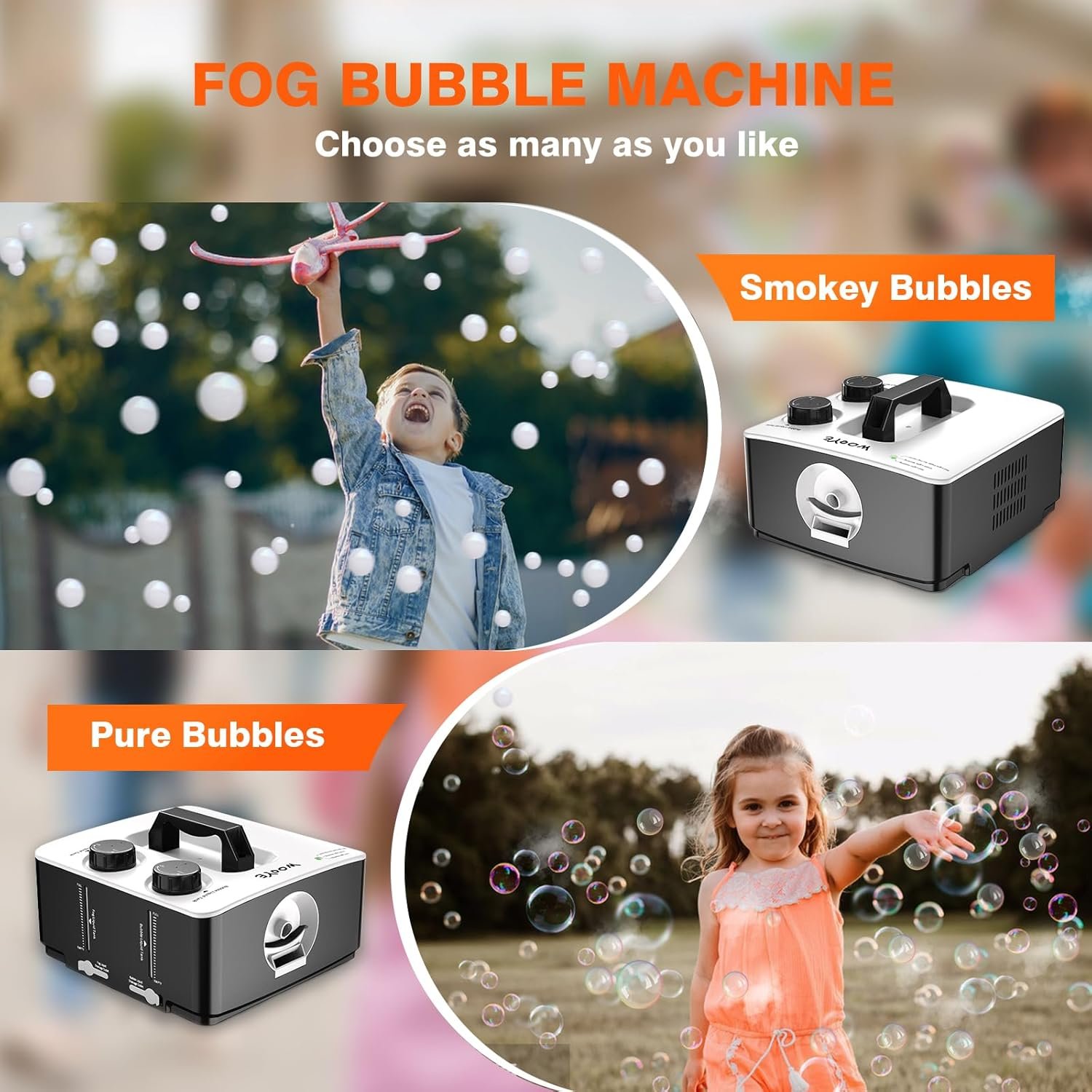 2024 WOOYE Fog Bubble Machine Upgraded with 3 Alternative Bubble Sizes PluginBattery Powered.jpg