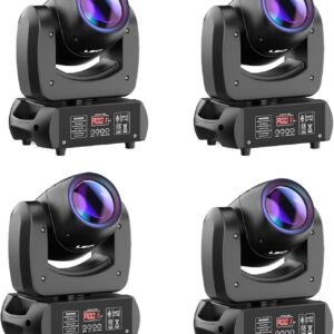 4 Pack 120W LED Moving Head LightProfessional 18 Facet Prism DJ Stage.jpg