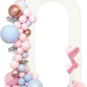 72FT Open Arch Backdrop Stand with Ivory Spandex Fitted Cover.jpg