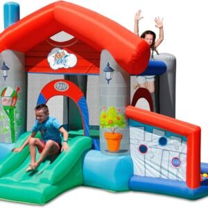 Action Air Inflatable Bounce House with Blower Bouncy Area and.jpg
