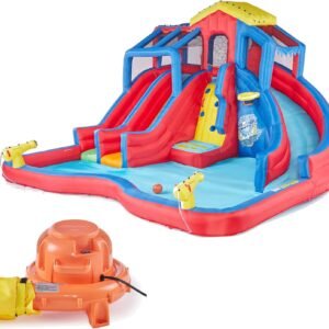 Banzai Hydro Blast Inflatable Outdoor Water Slide Park for Backyard.jpg