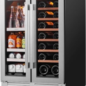 CaLefort 24in Wine Fridge Beverage Refrigerator with 3 Color.jpg