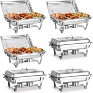 Chafing Dish Buffet Set 8QT Stainless Steel Chafing Dish for.jpg
