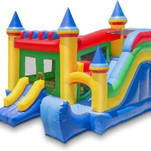 Cloud 9 Commercial Grade Castle Bounce House with Slide.jpg
