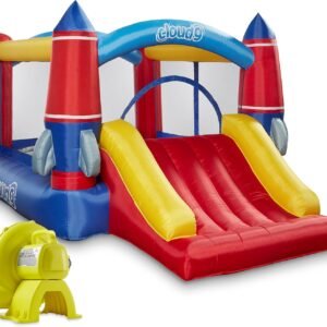 Cloud 9 Inflatable Bounce House and Blower Rocket Theme Bouncer.jpg