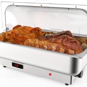 Electric Chafing Dish Set with Temperature Control Buffet Set 9QT.jpg