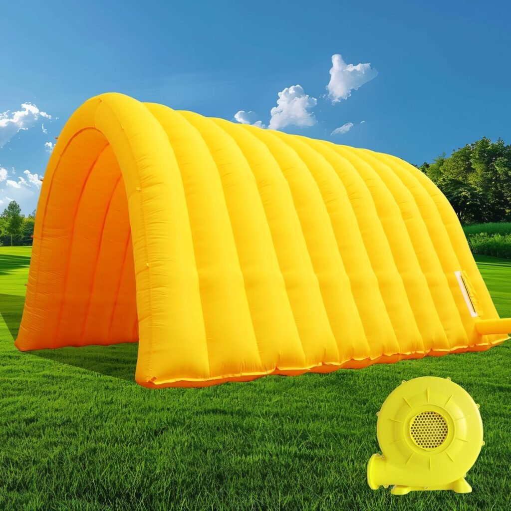Inflatable Tunnel Sports Tunnel Entrance with Blower Football Tunnel Tent.jpg
