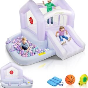 JOYMOR 6 in 1 Grandient Blue Bounce House for Kids 3 6 wBall.jpg