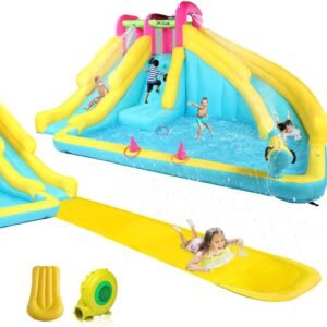 JOYMOR Inflatable Water Slide with 20FT Lawn Water Slide and.jpg