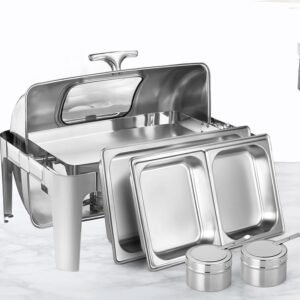 Large Visible Chafing Dishes Buffet Set 25×178 Inch Stainless Steel.jpg
