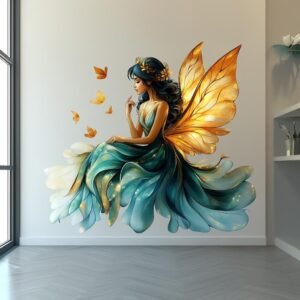 Magical Fairy Wall Decal Glowing Butterfly Wings Sticker.jpg