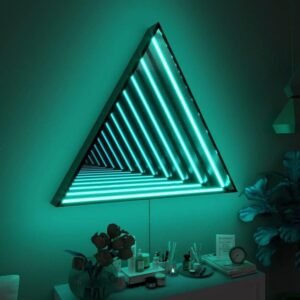 Mirror Tunnel Light LED Infinity Mirror Light with Remote Control.jpg
