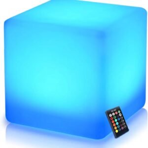 MrGo 16 Inch Rechargeable LED Cube Chair Light 16 RGB Colors.jpg