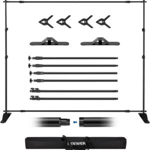 NEEWER Backdrop Stand Heavy Duty with Widened Bases 10x8ft Background.jpg