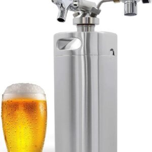 NutriChef Pressurized Growler Tap System 128oz Stainless Steel Homebrew.jpg