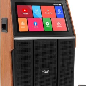 Pyle Portable Wireless BT Streaming Loudspeaker Karaoke Machine with Touch.jpg