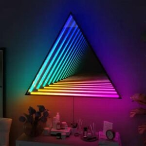 RGB Tunnel Light3D LED Infinity Wall Mirror LampRemote ControlAPP Intelligent.jpg