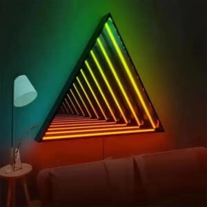Smart Multilayer 3D LED RGB Triangle Infinity Mirror LightAPP Remote.jpg