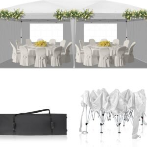 VINGLI 10x10 Pop Up Canopy Tent with Carry Bag and.jpg