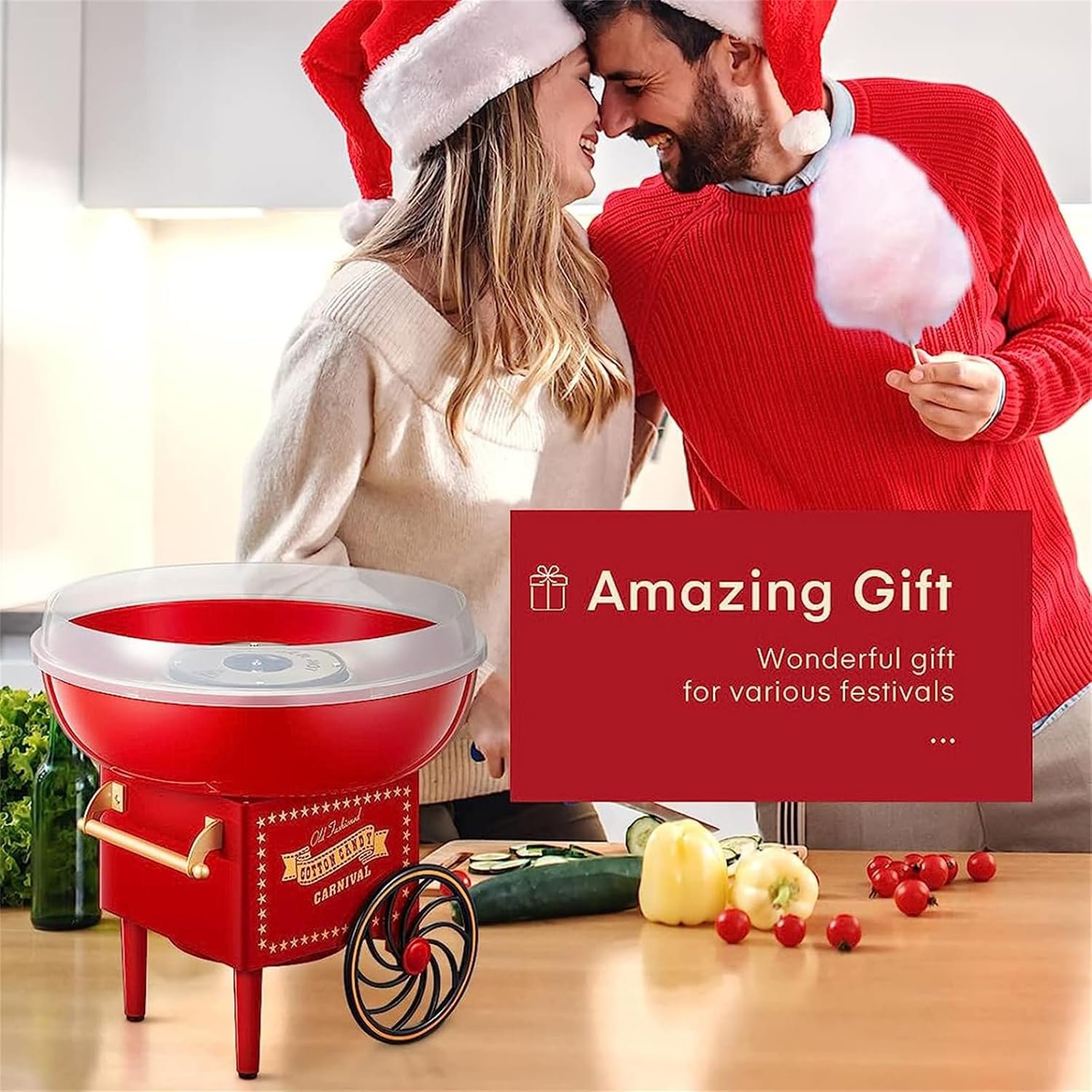 1754277199 Cotton Candy Machine for Kids Countertop Cotton Candy Maker Homemade Candy Sweets for Birthday Parties Childrens Day Christmas Day and Wedding Party.jpg