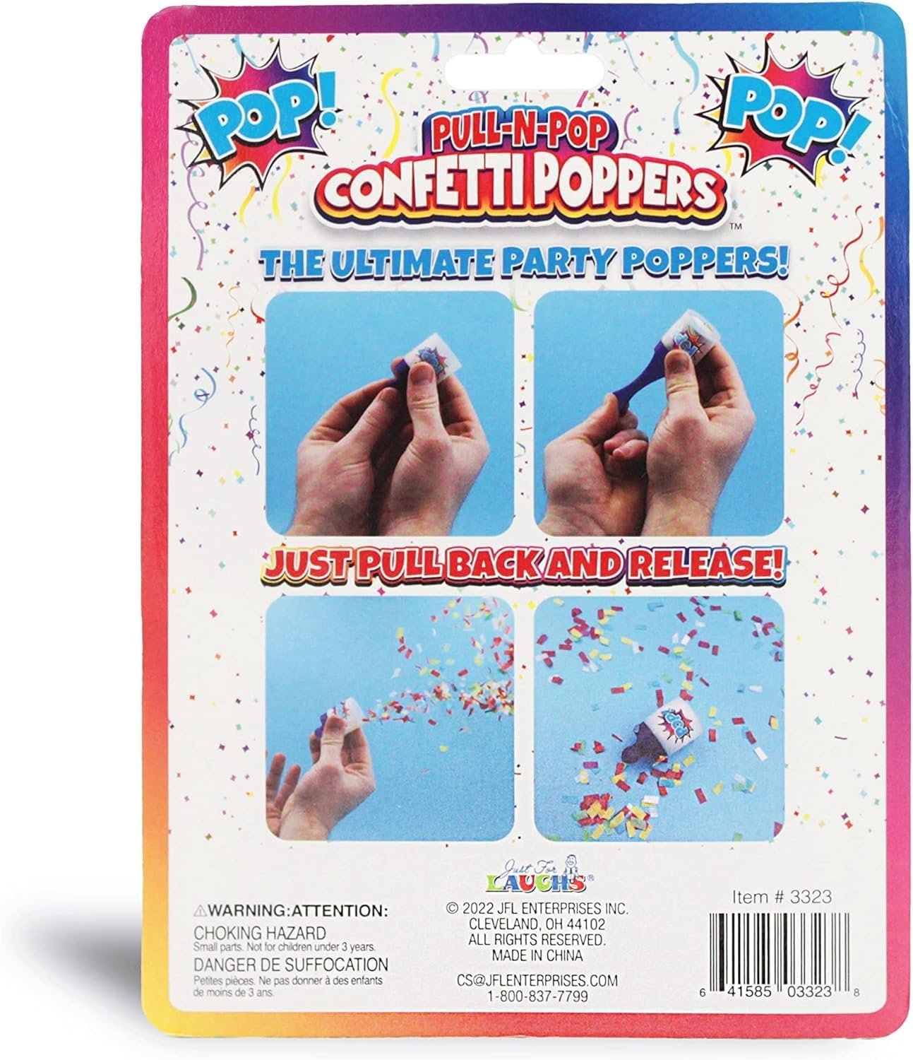 1756365195 BEST PARTY EVER Pull N Pop Confetti Poppers Easy to Use Pull Back and Release 72 pack 432 Pull N Pops Total.jpg