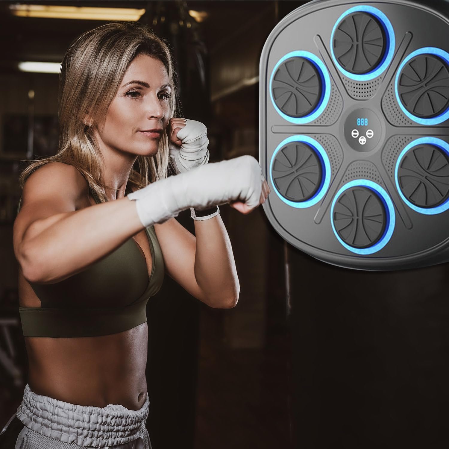 1756433594 Music Boxing Machine with Boxing GlovesWall Mounted Bluetooth Boxing Training Punching Equipment.jpg
