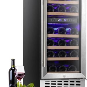 28 Bottle15 Inches Wine Fridge Refrigerator for Red White Champagne.jpg