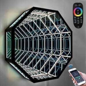 3D Octagon Infinity Mirror Light Remote Control Infinity Lamp Mirror.jpg