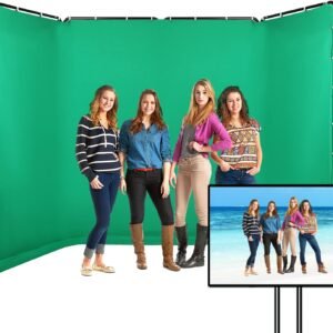 787ft x 1312ft Portable Large Chromakey Green Screen Backdrop with.jpg