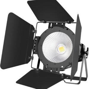 BETOPPER White Stage Par Lights wBarndoor Professional 100W COB Spotlight.jpg
