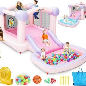 Bounce House with Ball Pit Inflatable Bouncy House for Kids.jpg