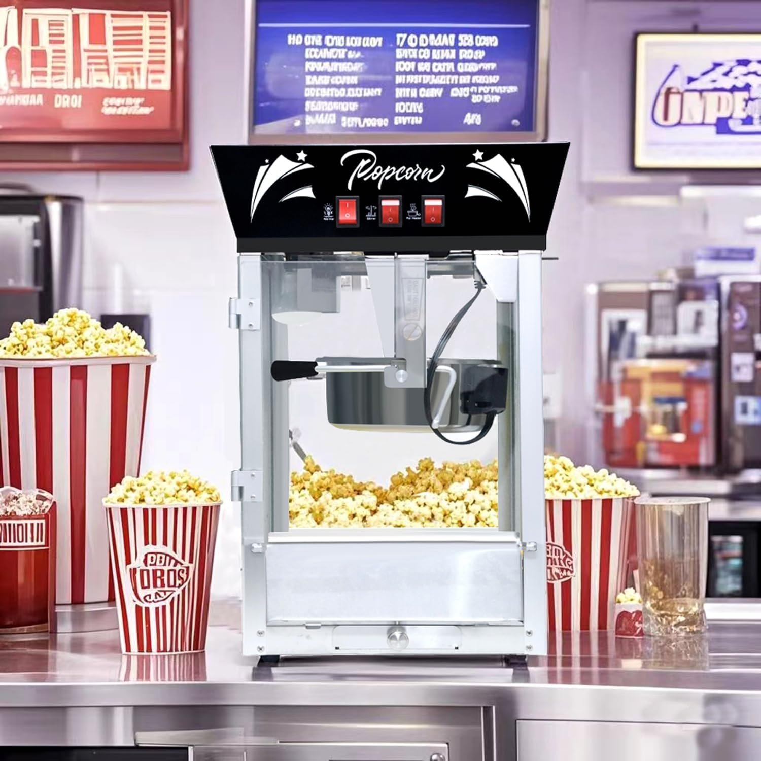 Commercial Popcorn MAKER Machine 12 Ounce Kettle Stainless Steel Popcorn.jpg