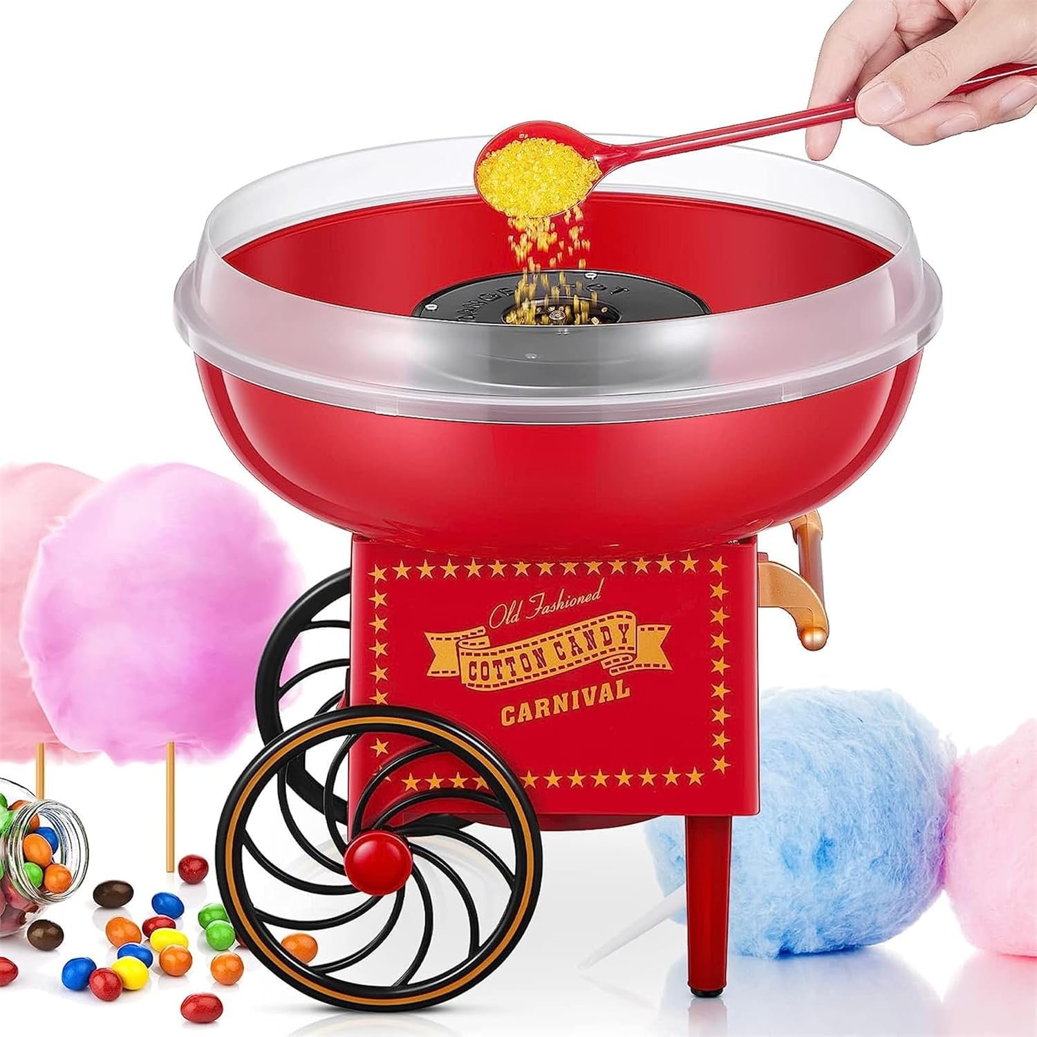 Cotton Candy Machine for Kids Countertop Cotton Candy Maker Homemade.jpg