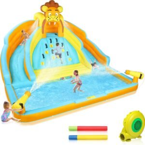 JOYMOR 7 in 1 Inflatable Water Slides for Kids Backyard w2 Slides.jpg