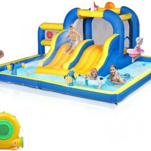 Ktaxon Inflatable Bounce House Jumping Outdoor Air Castle Children Bouncer.jpg