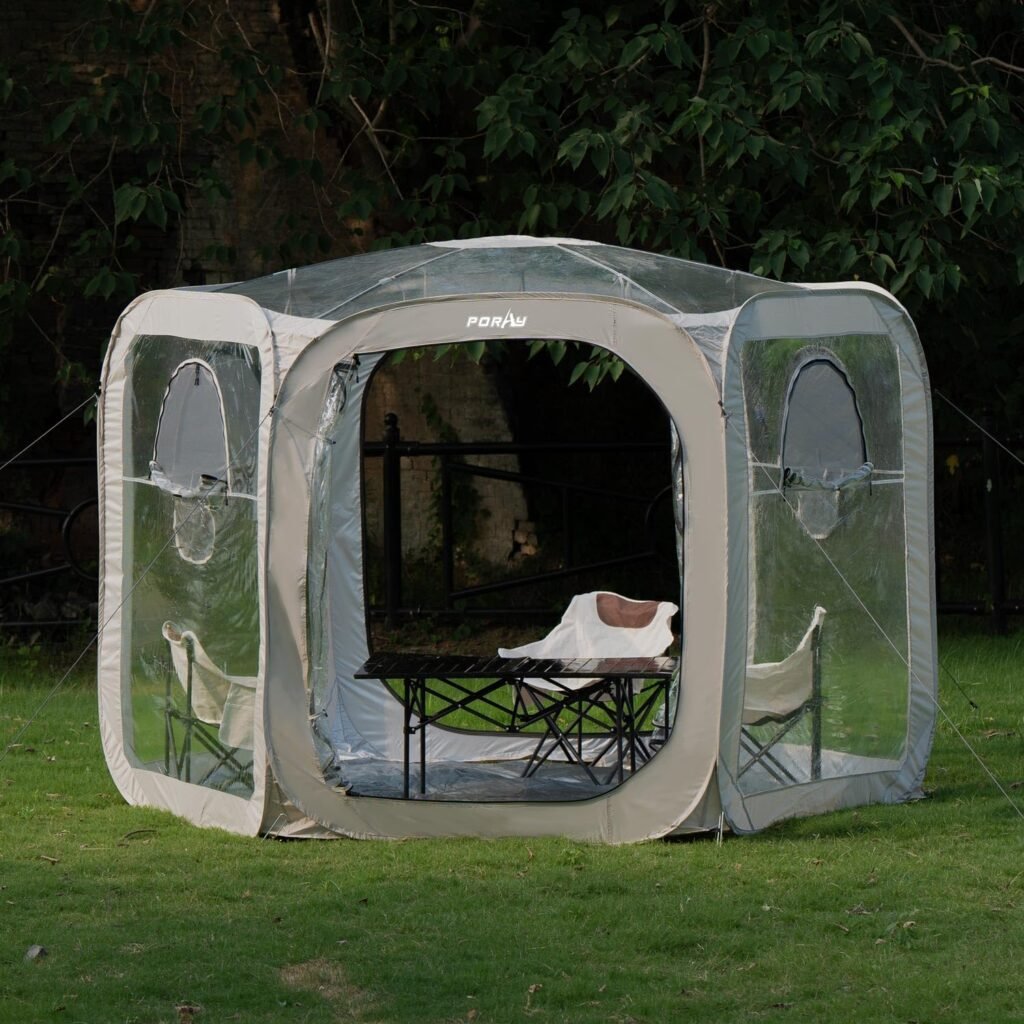 Porayhut Pop up Bubble Tent Screen House 10X10Large Camping Sun.jpg