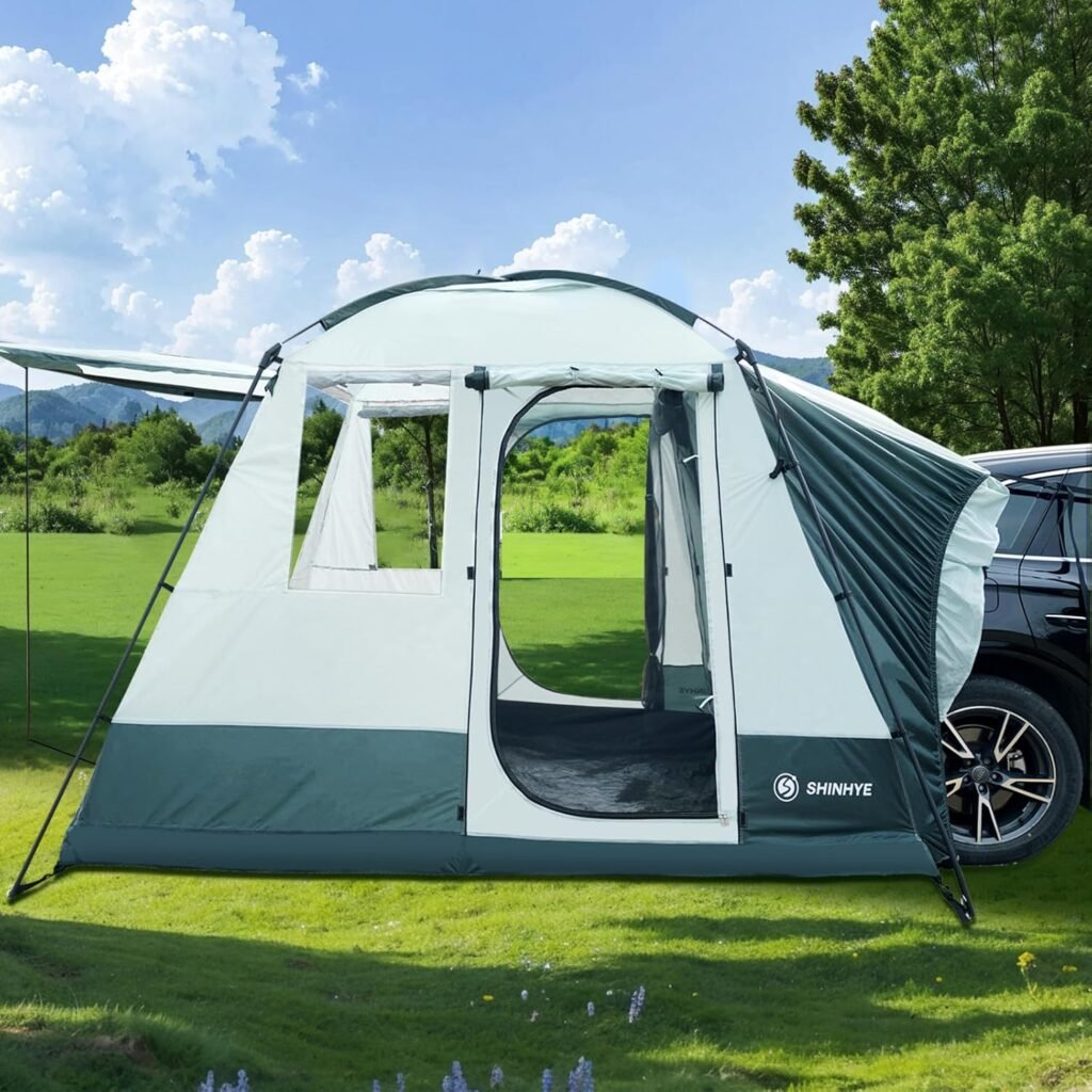 ShinHye SUV Tent for Camping with Porch Waterproof PU5000mm Spacious.jpg