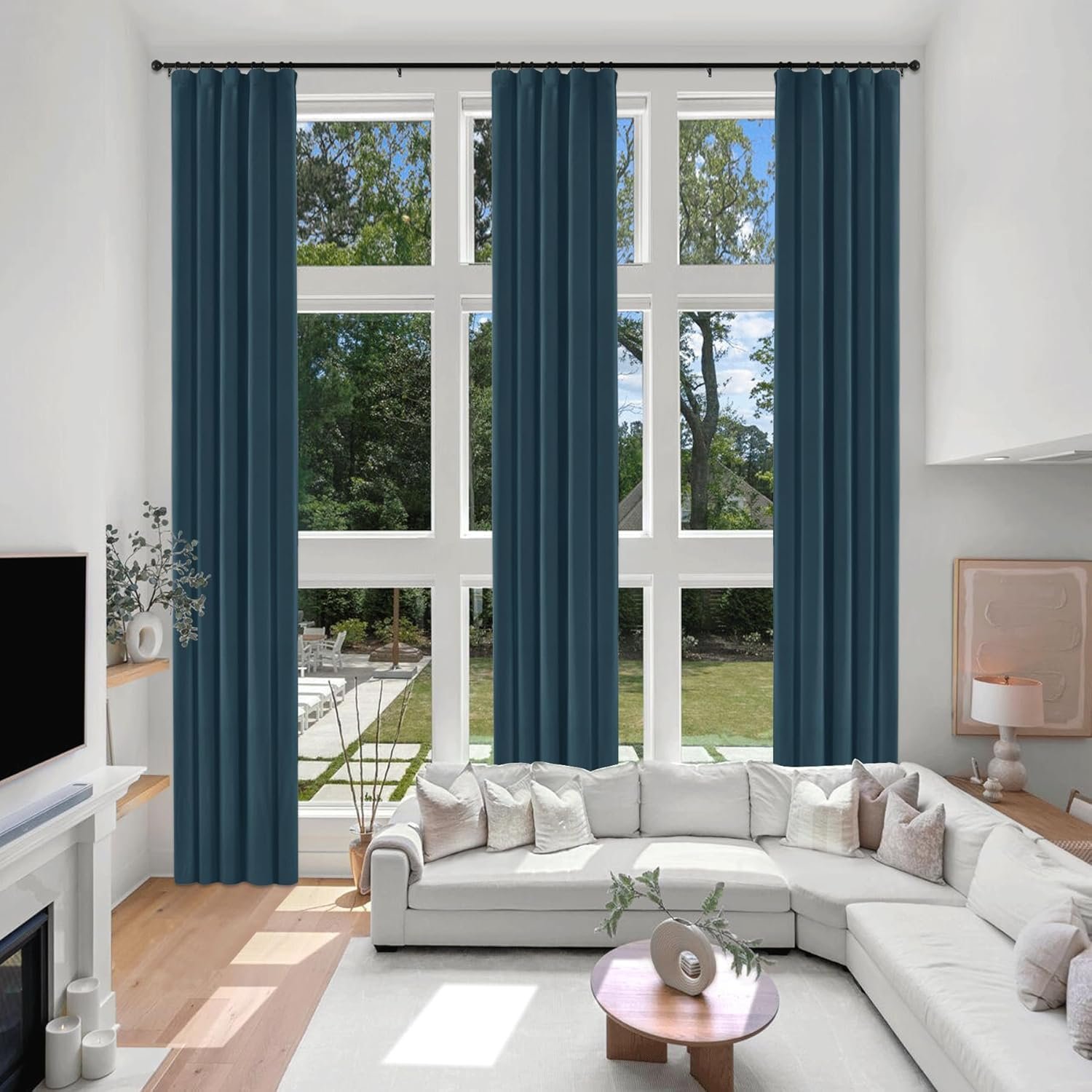 Velvet 100 Blackout Extra Long Curtains with Flat Hooks Top.jpg