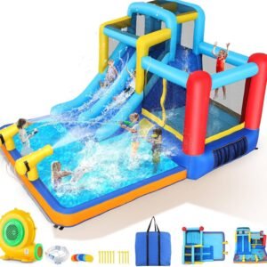 Whubefy Inflatable Water Slide Bounce House for Kids 12x10FT Water.jpg